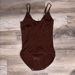 Brown Shapewear Bodysuit